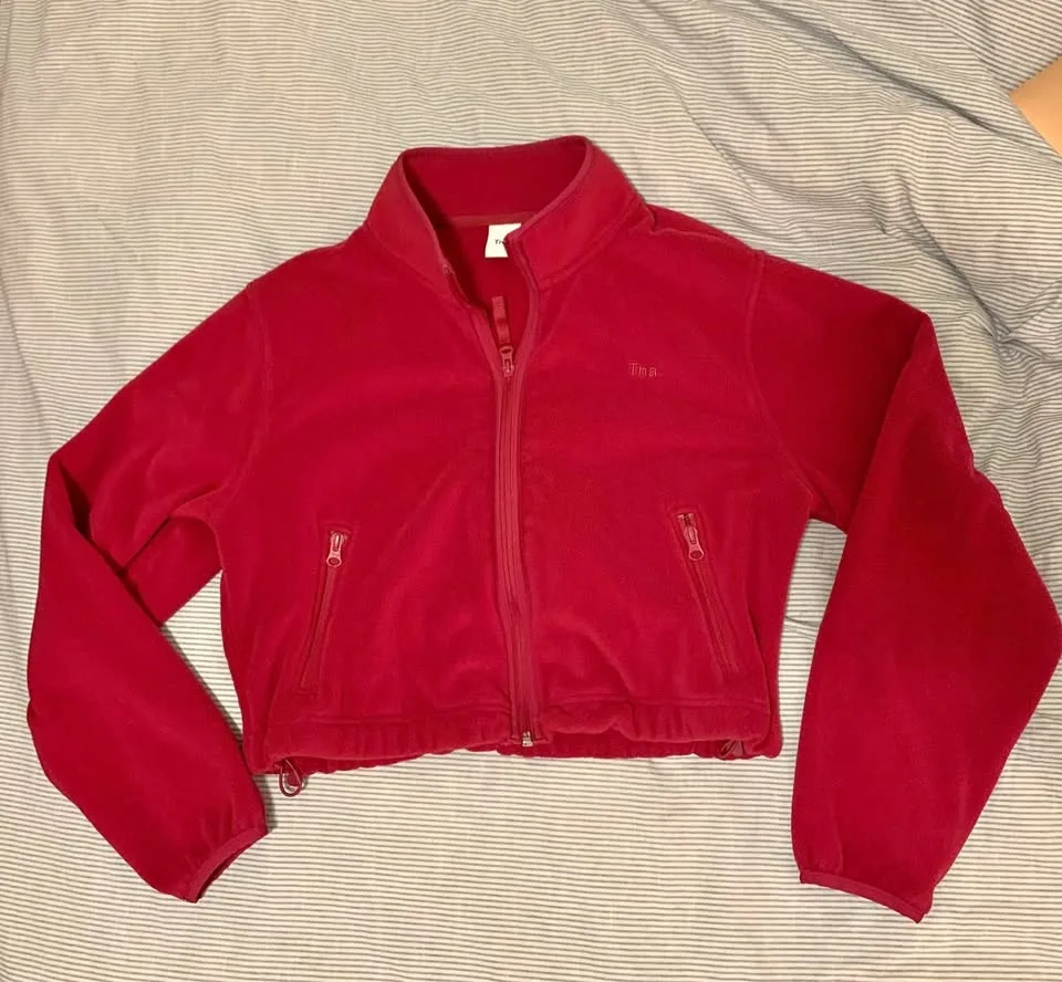 Aritzia TNA sno polar zip up fleece