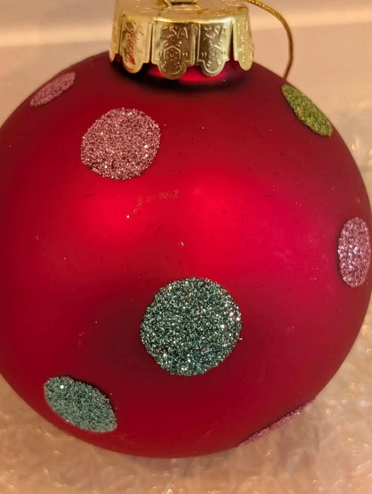 2 Kurts Adler Inc Pink and Sparkly Ornaments - photo 4