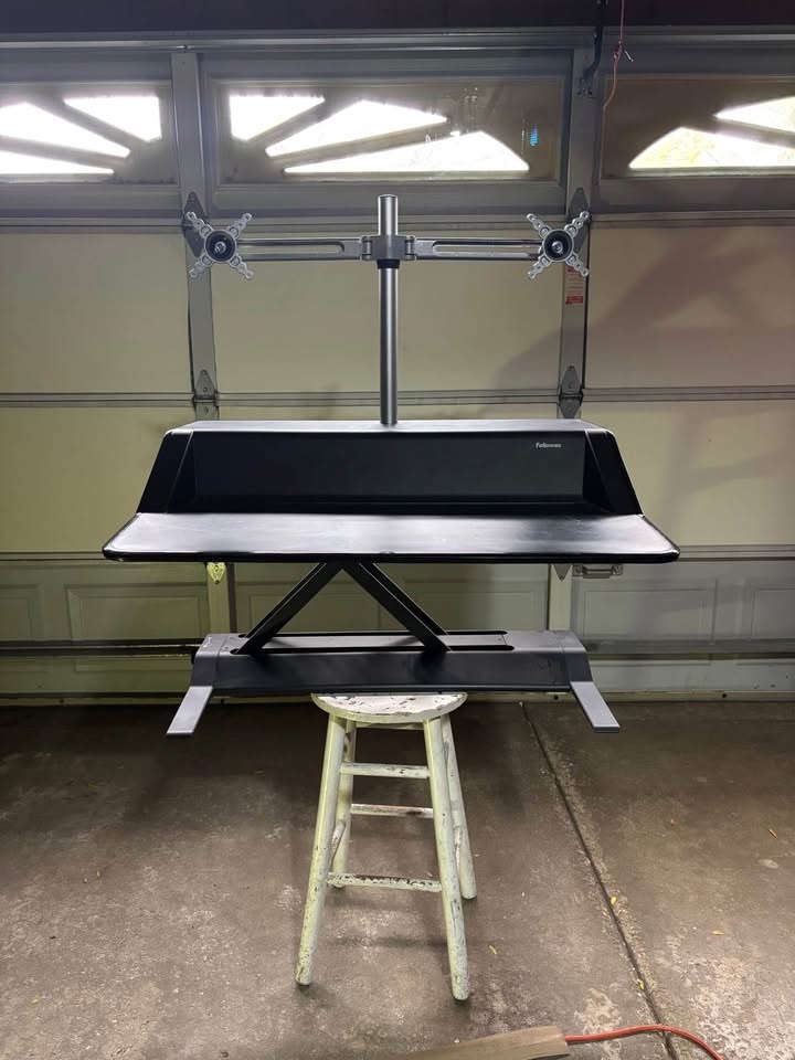 Fellowes Sit-Stand Workstation - Stand for LCD Display/ Keyboard - photo 3