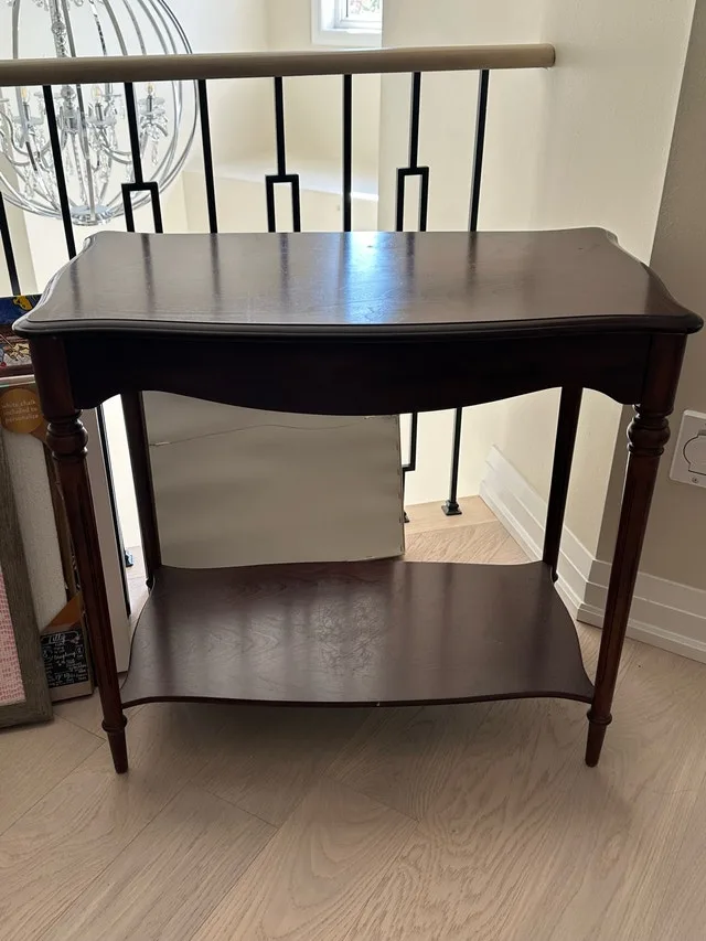 Wooden Entrance Table