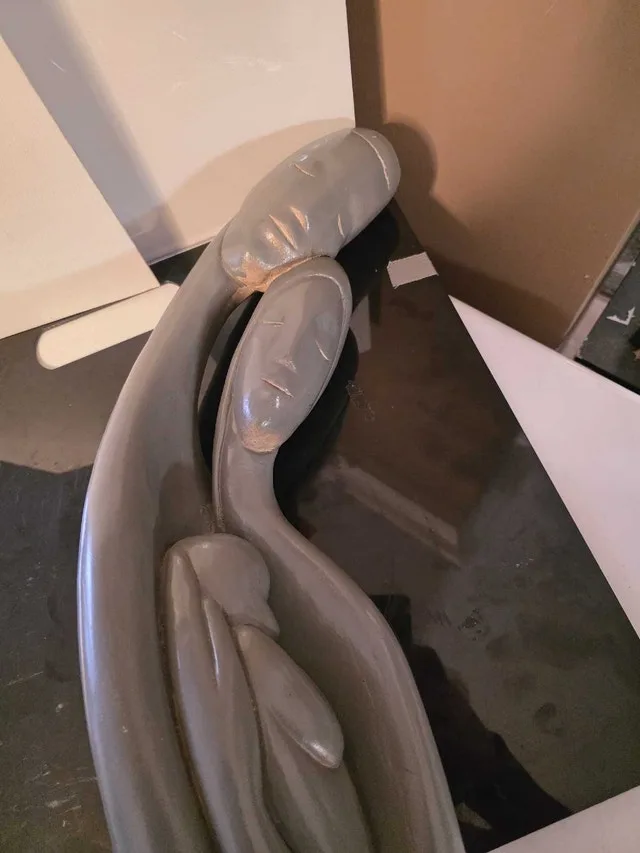 Display or Garden statue 24" concrete image indicator(5)