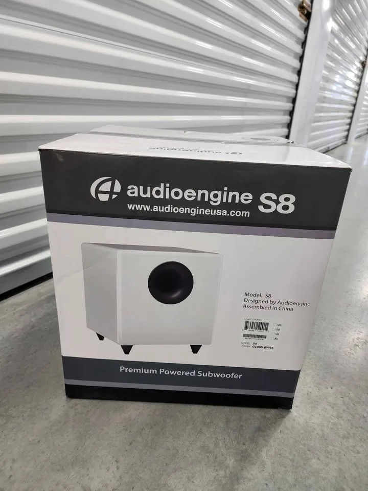 Audioengine S8 Powered Subwoofer - 250W 8-inch Subwoofer image indicator(8)