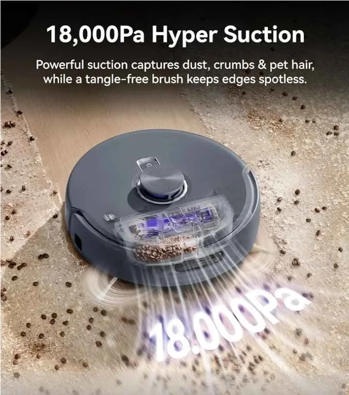 NARWAL Freo Z10 Ultra Robot Vacuum and Mop Combo, Dual RGB Camer image indicator(6)