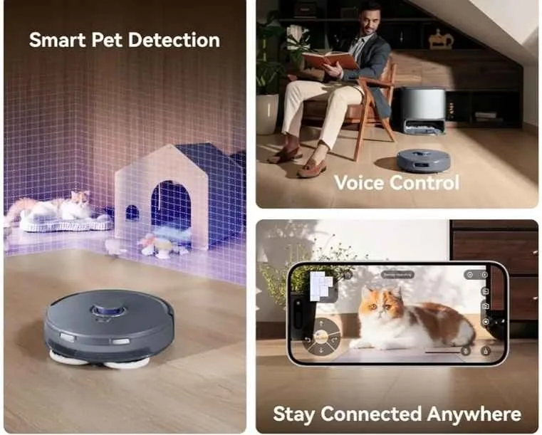 NARWAL Freo Z10 Ultra Robot Vacuum and Mop Combo, Dual RGB Camer image indicator(9)