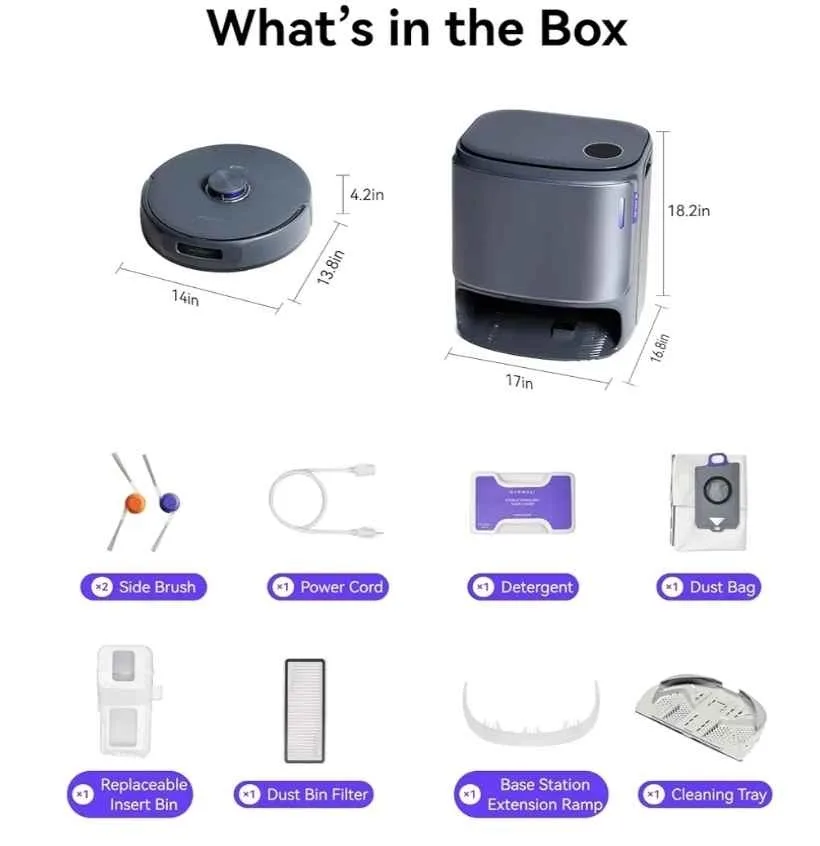 NARWAL Freo Z10 Ultra Robot Vacuum and Mop Combo, Dual RGB Camer image indicator(10)