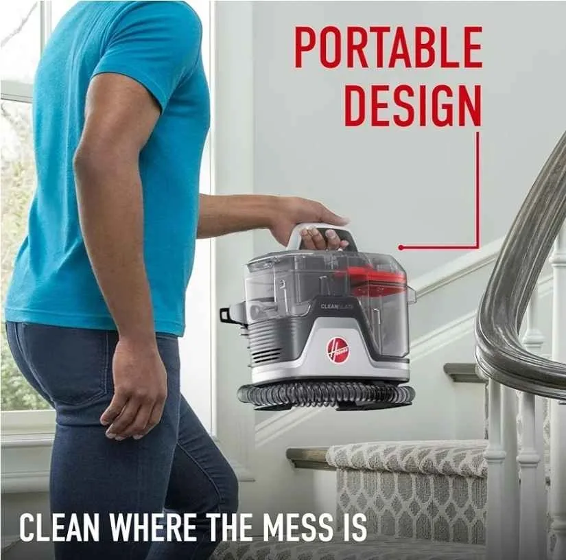 Hoover CleanSlate Portable Carpet & Upholstery Spot Cleaner, Pow image indicator(2)