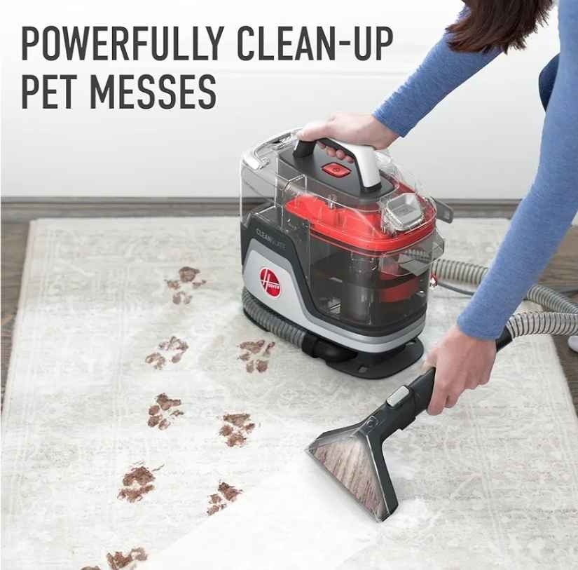 Hoover CleanSlate Portable Carpet & Upholstery Spot Cleaner, Pow - photo 3