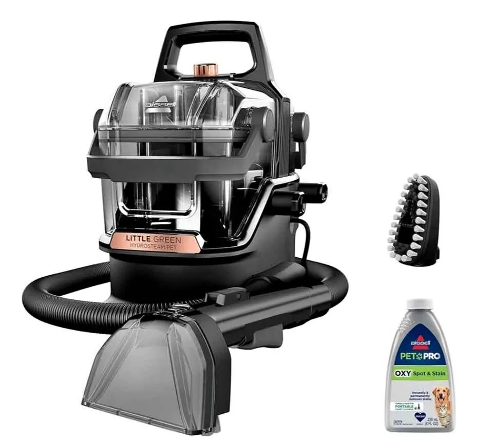 BISSELL Little Green HydroSteam Multi-Purpose Portable Carpet an