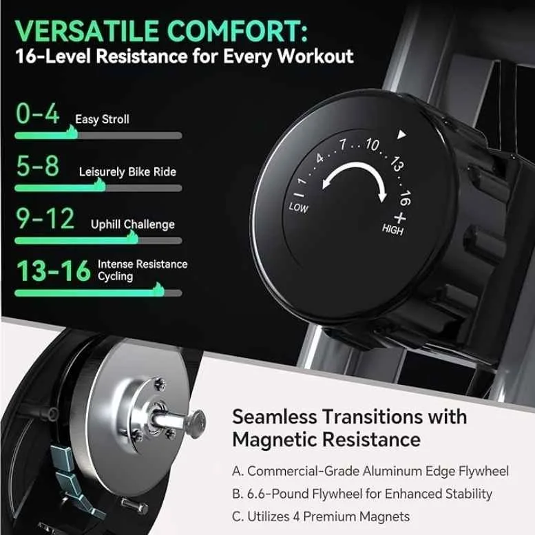 Indoor Exercise Bike Stationary Bikes for Home image indicator(2)