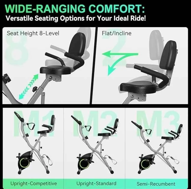 Indoor Exercise Bike Stationary Bikes for Home image indicator(4)