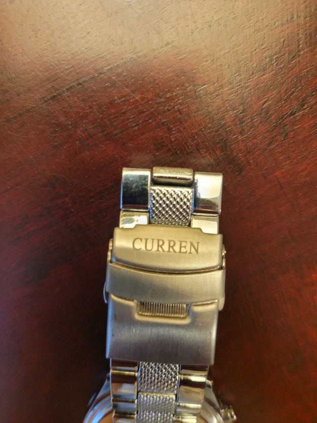 Brand New Men’s Silver Curren Chronometer Fashion Watch - photo 5