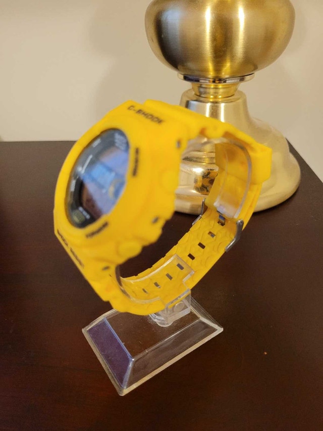 New Mustard Yellow Digital C shook Fashion watch - photo 3