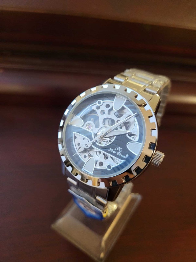 Brand New Silver Automatic Men's Watch - photo 2