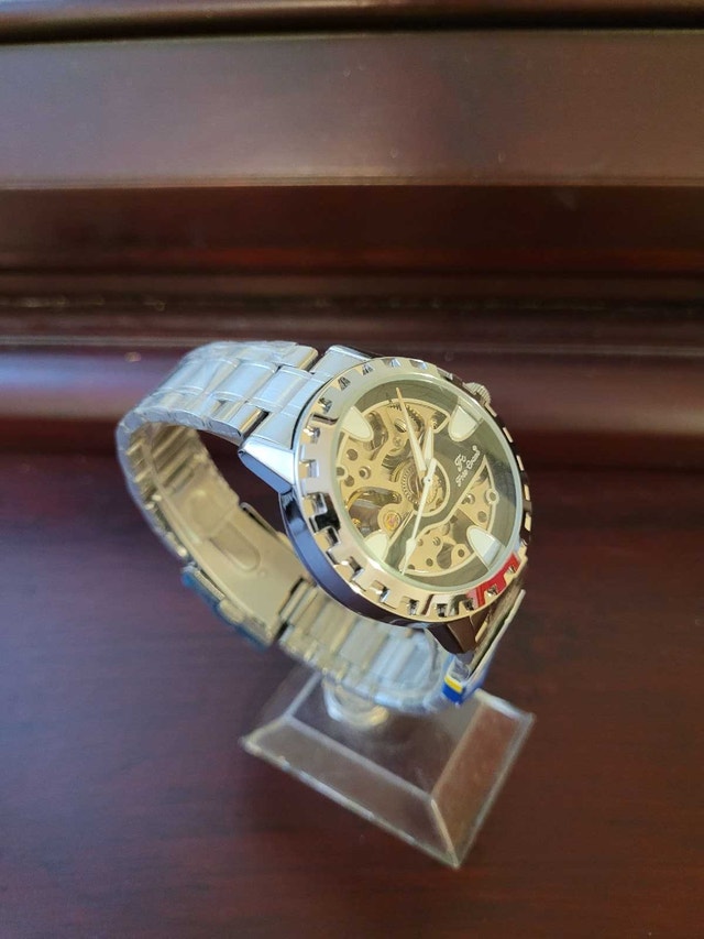 Brand New Silver Automatic Men's Watch - photo 3