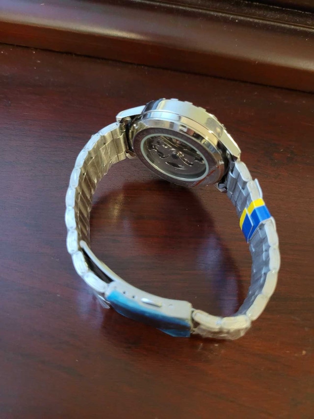 Brand New Silver Automatic Men's Watch - photo 4