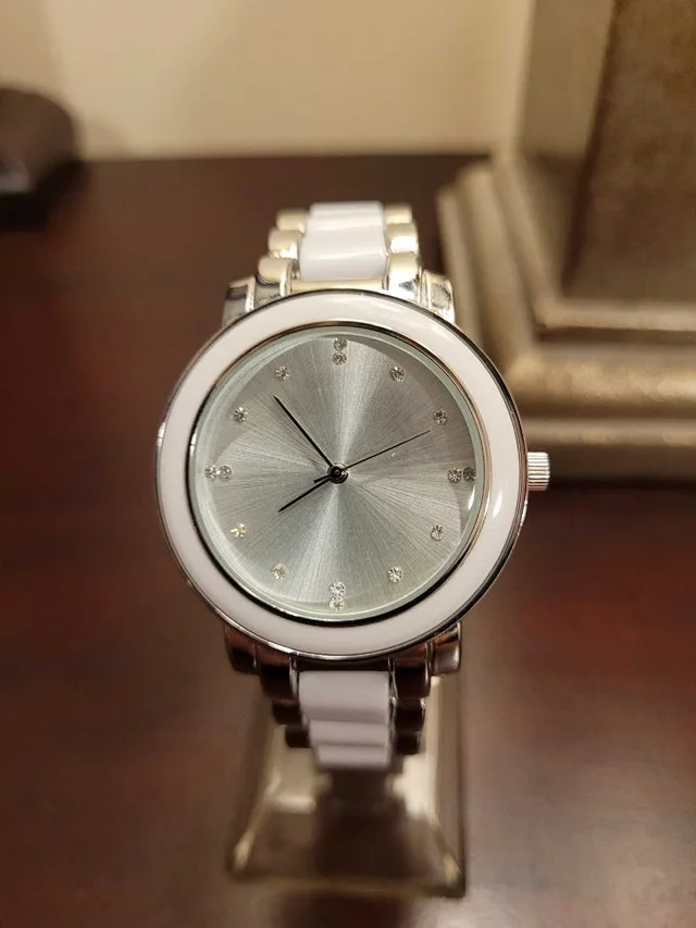 Brand New Unbranded Stylish Silver and White Women's Watch