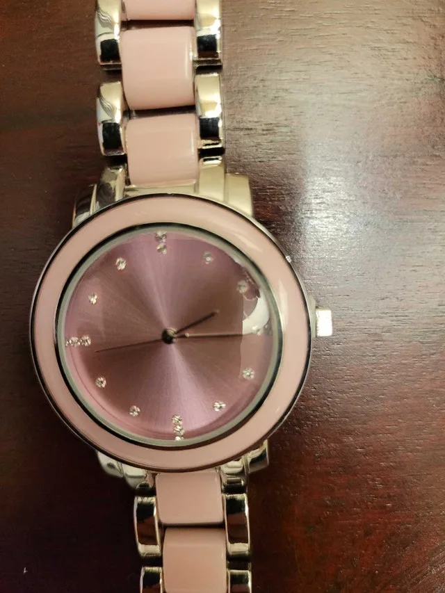Brand New Unbranded Stylish Silver and Pink Women's Watch