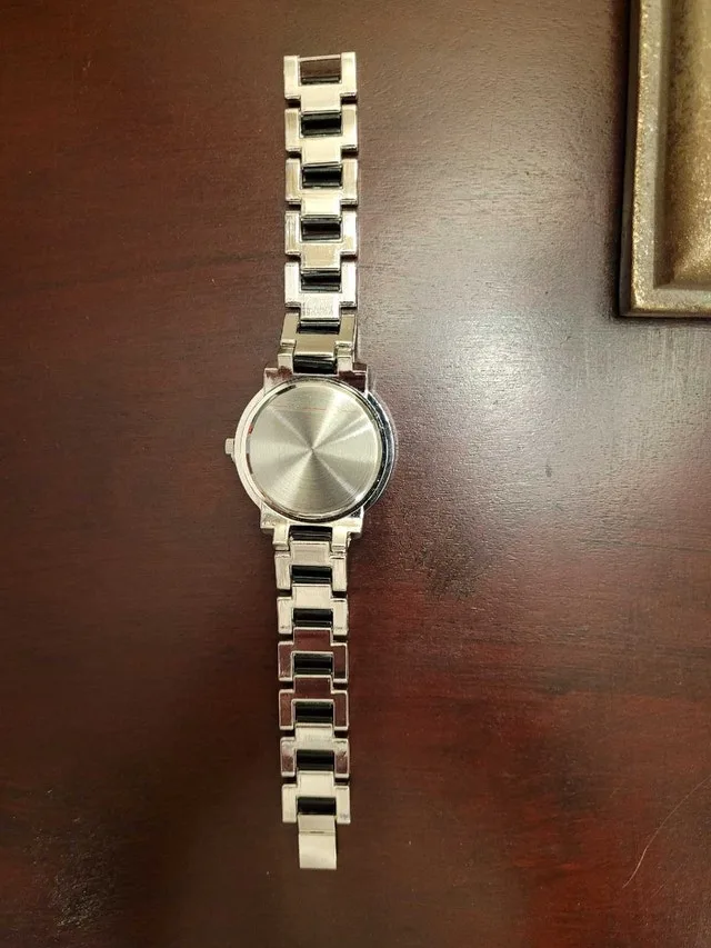Brand New Unbranded Stylish Silver and Black Women's Watch image indicator(6)