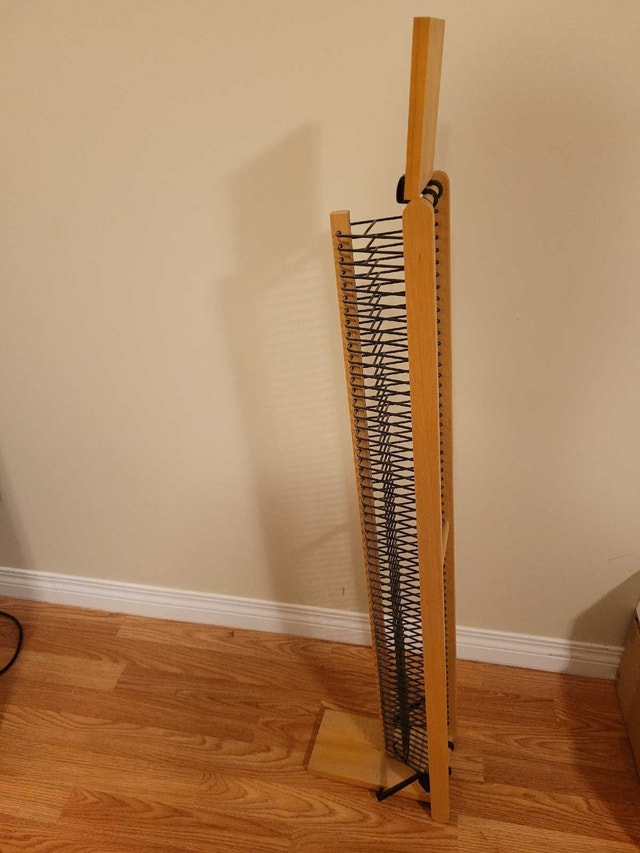 Wooden DVD/CD Storage Rack Tower - photo 4