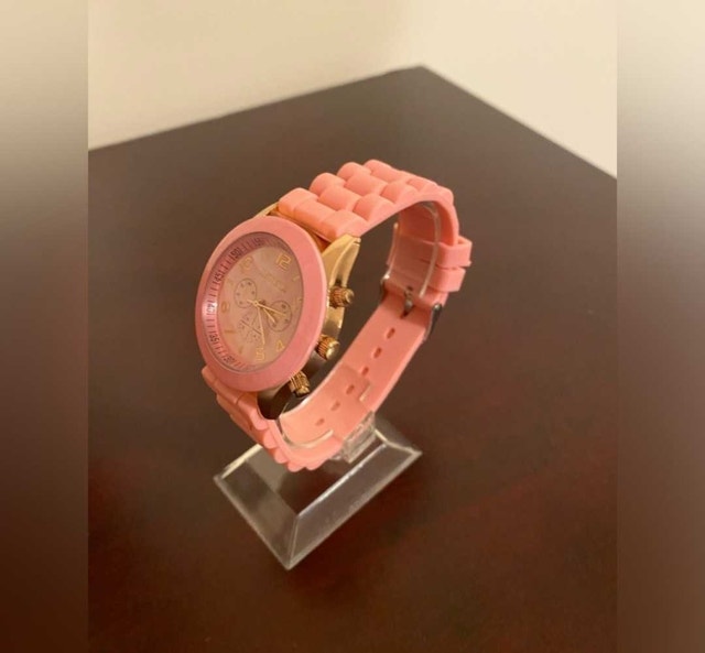 Light Pink fashion watch - photo 2