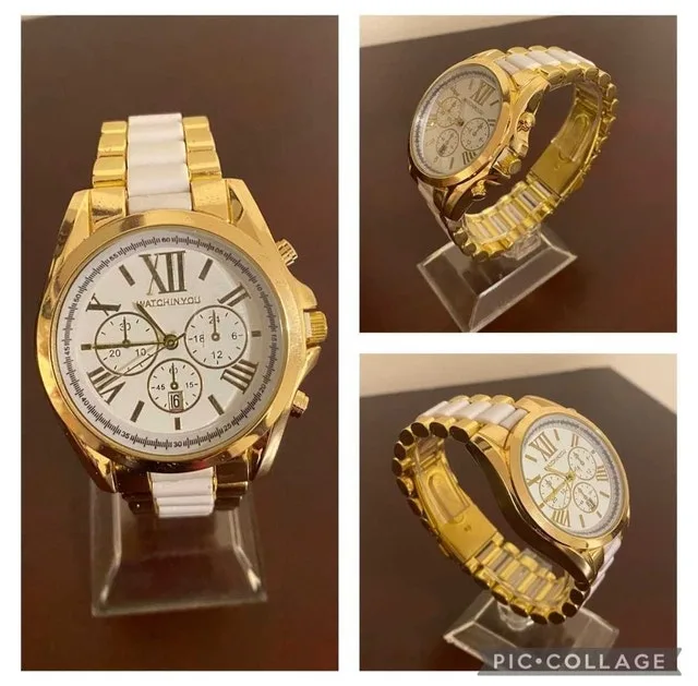 Brand New white Gold Ladies watchinyou fashion watch