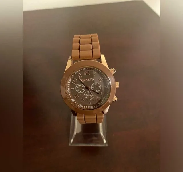 Women's Chocolate Brown fashion watch