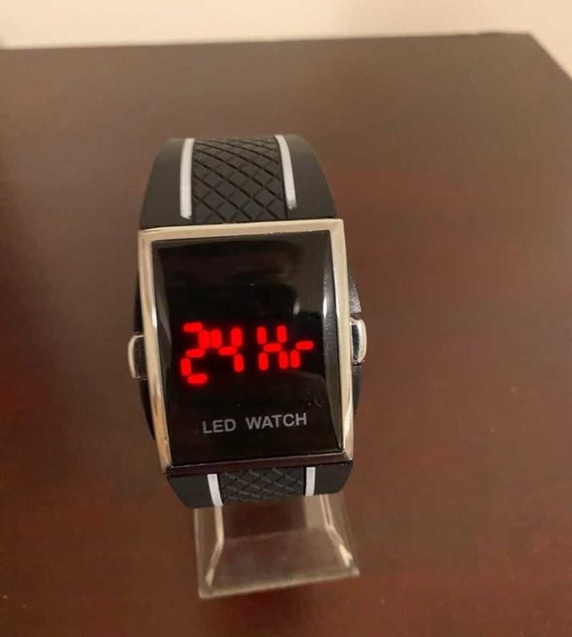 LED Digital Black Watch - photo 3