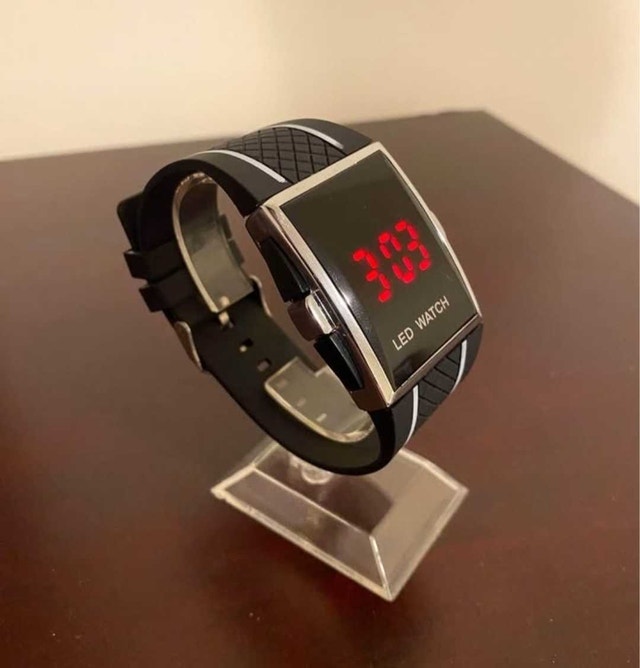 LED Digital Black Watch - photo 5