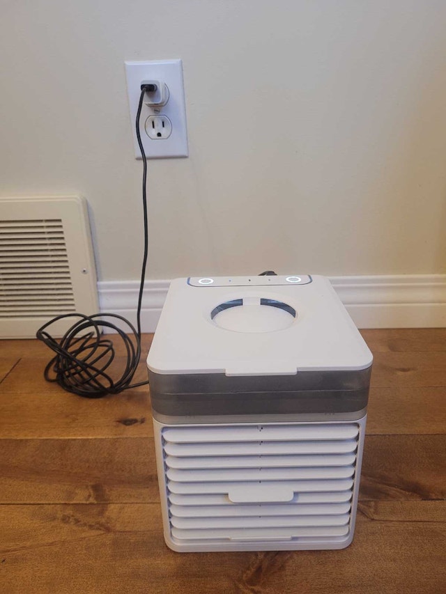 New Portable White Nexfan-01 Mini Air Cooler Fan - photo 5