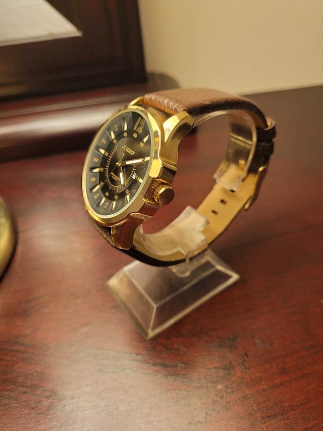 New Gold Men’s Curren Fashion Watch - photo 2