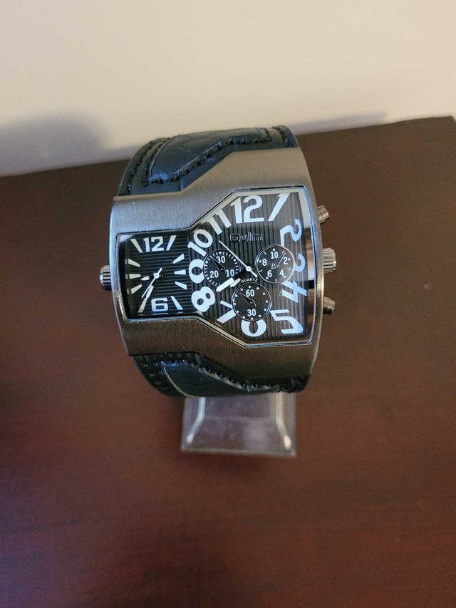 New Dual Time Zone Men's Oulm Sport watch - photo 4