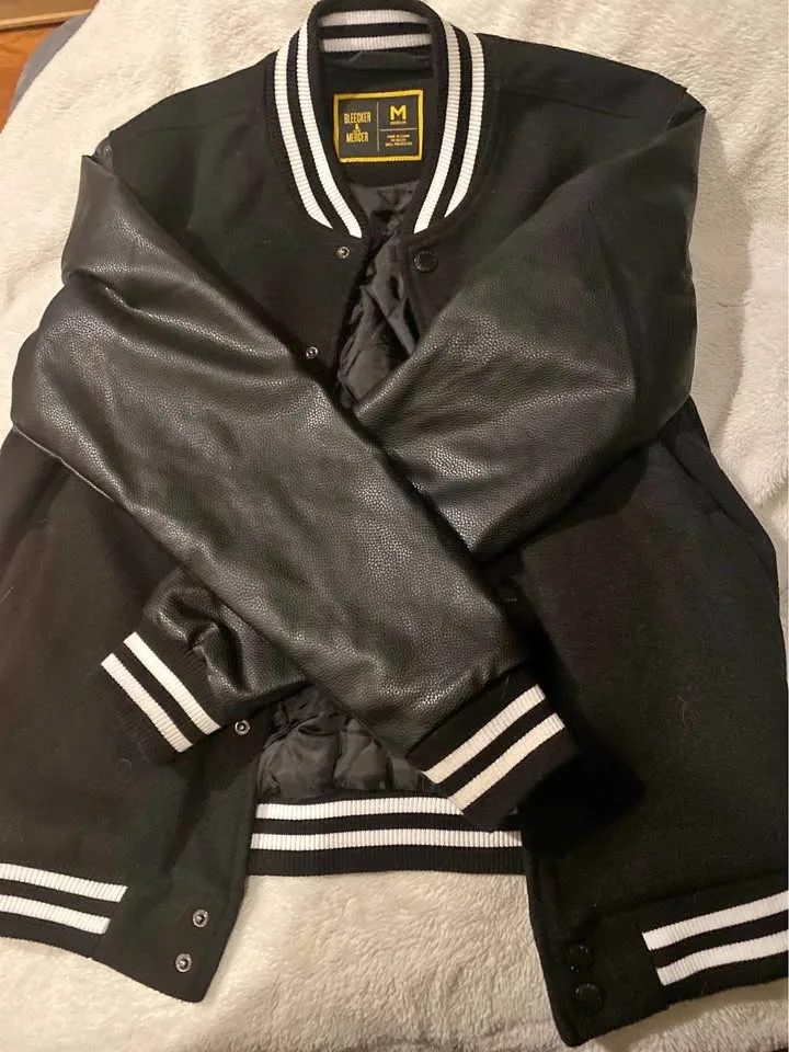 Bleecker & Mercer Varsity Jacket – Medium – Like New