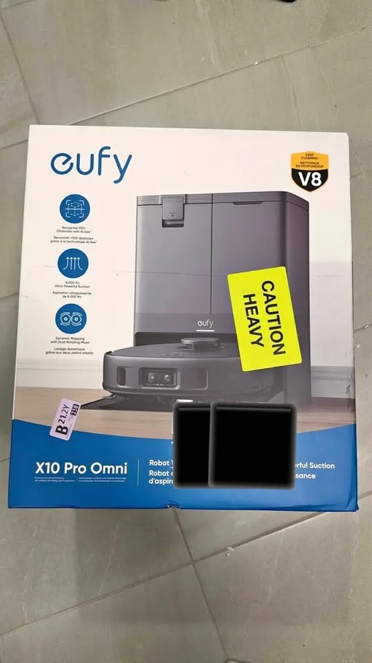 EUFY X10 PRO OMNI ROBOT VACUUM