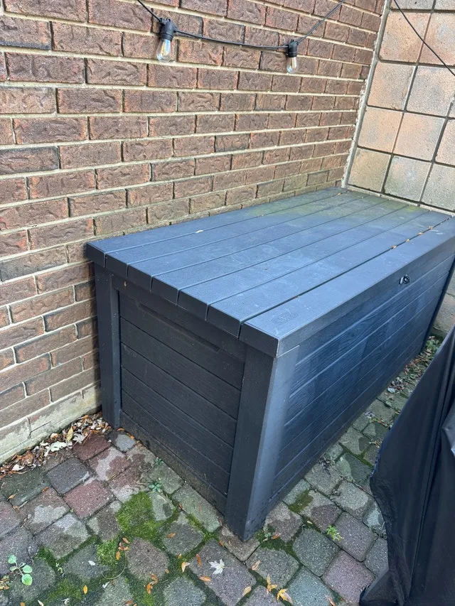 Garden outdoor storage box