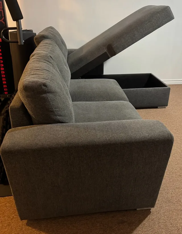 Sectional couch sofa bed with storage image indicator(3)