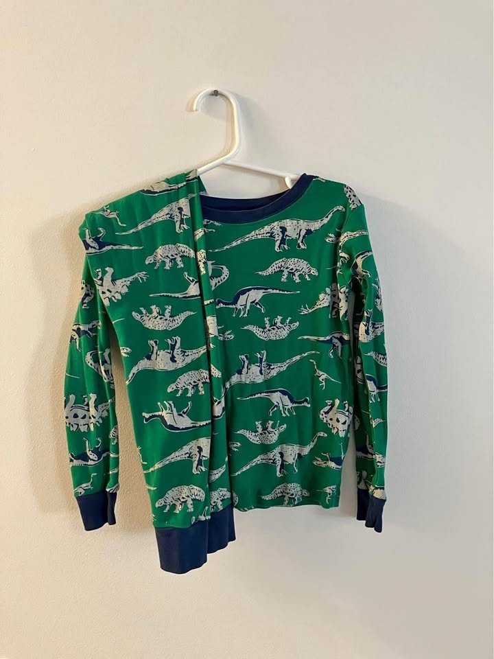 Carters dinosaur Pajamas long sleeve and pants size 6/6a