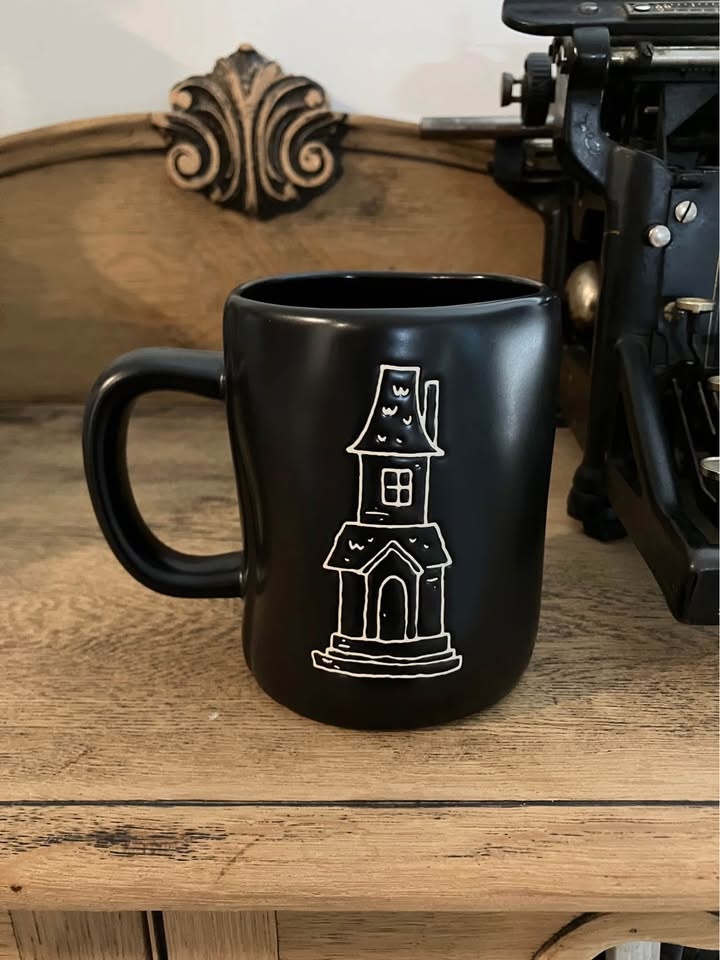 Rae Dunn Halloween Happy Haunting Mug - photo 2