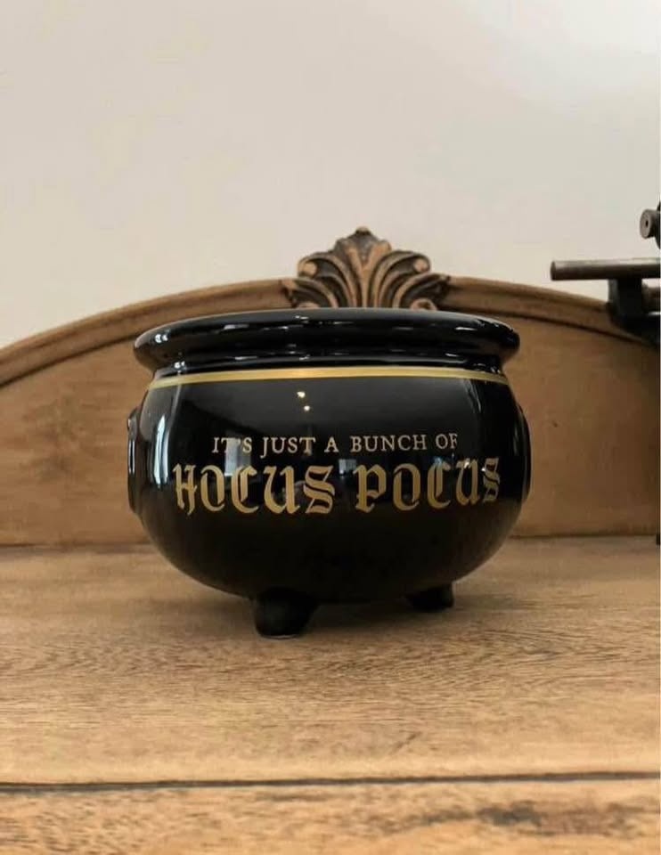 Disney Hocus Pocus Cauldron 3" high 5" diameter Halloween - photo 2