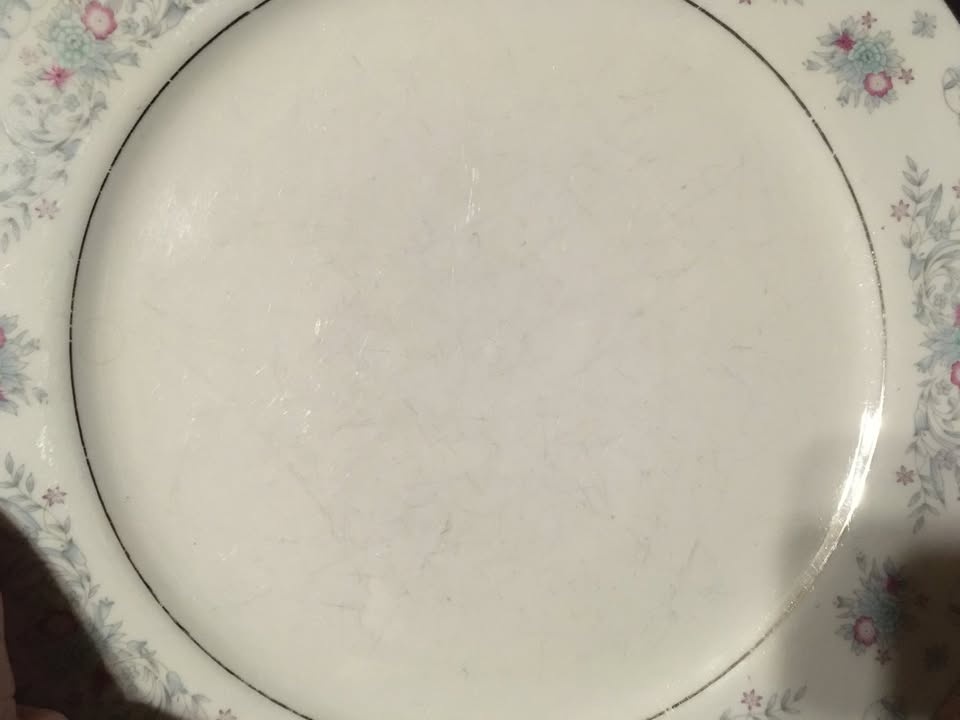 SET OF 4 CROWN FINE CHINA HARMONY FLORAL PATTERN PLATE 10.5" - photo 3