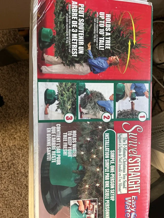 Swivel Straight Christmas Tree Stand