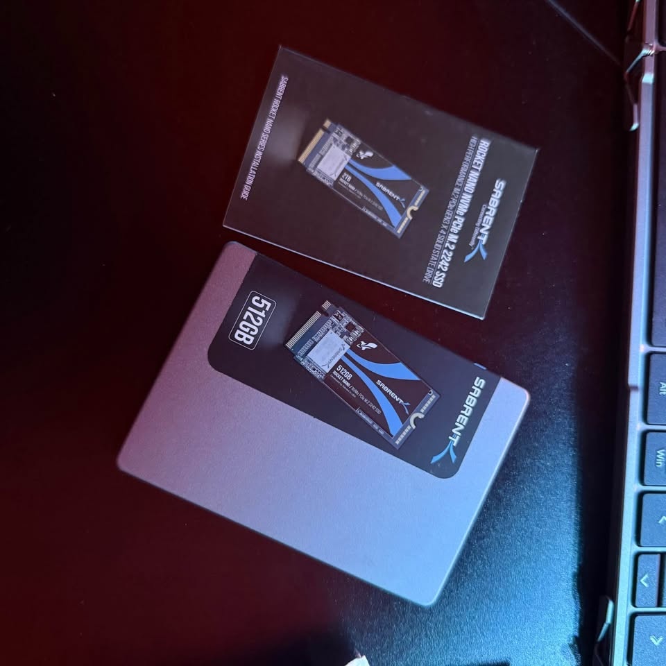 Sabrent 512GB NVMe M.2 SSD (2242) – Super Fast Storage - photo 2