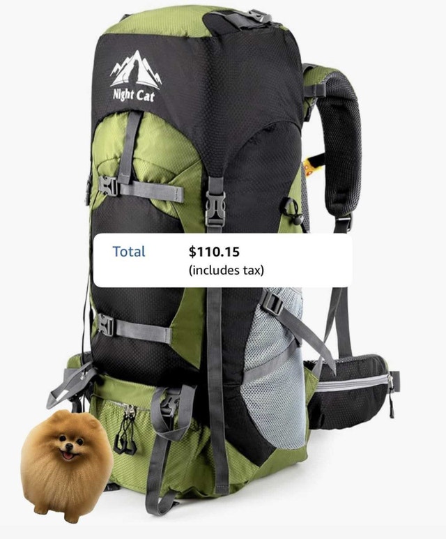 70L Lightweight Hiking Backpack – Tear-Resistant