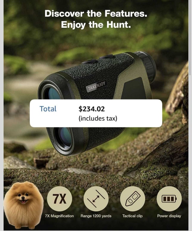 Takenjoy Hunting Rangefinder HM7