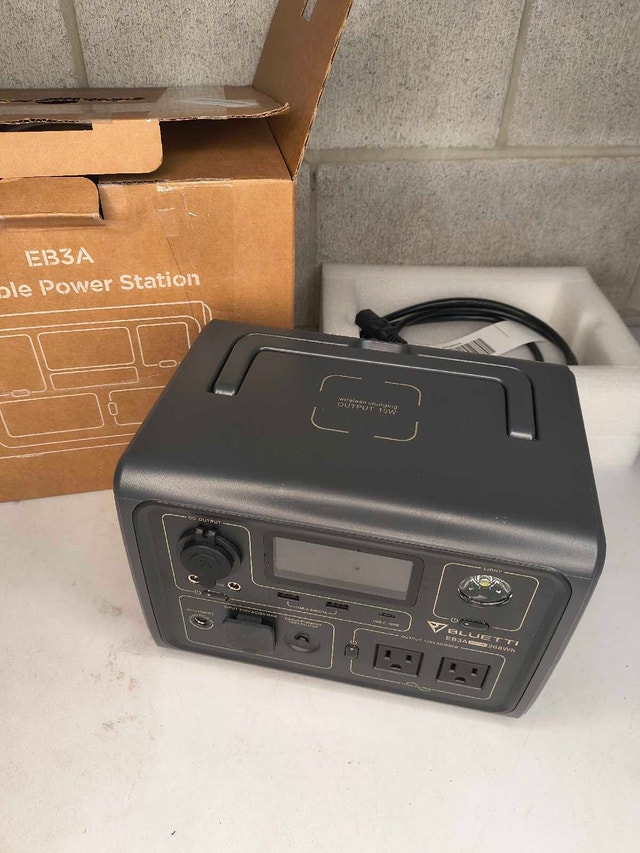 BLUETTI EB3A Portable Power Station – 268Wh, 600W - photo 2