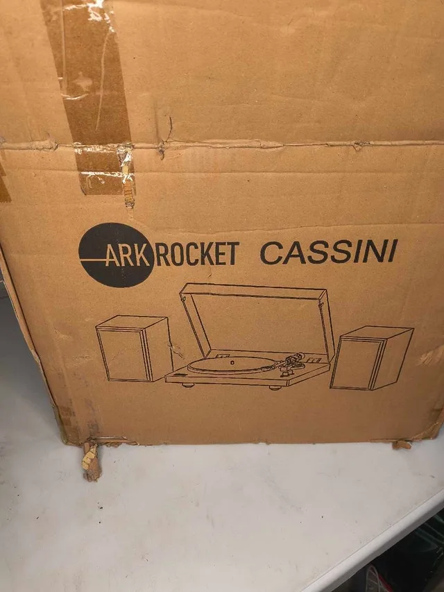 Arkrocket Cassini Vinyl Record Player Wireless Bluetooth image indicator(2)
