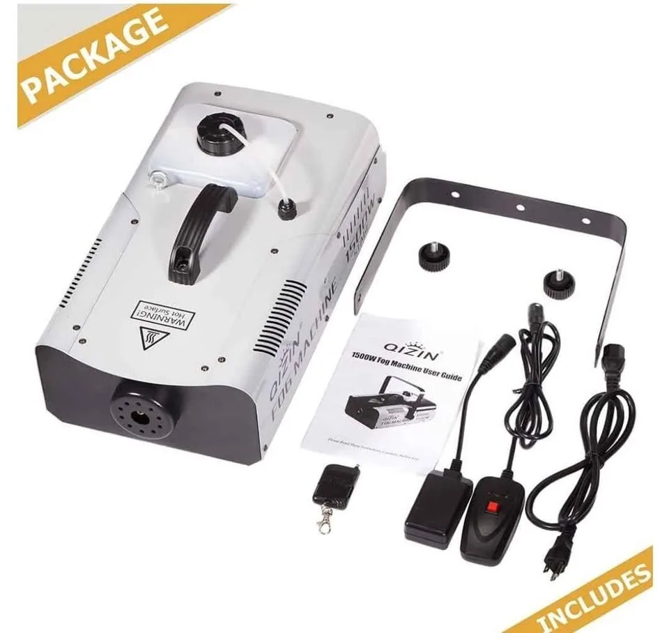 Smoke Machine Fog 1500 Watt with Wired and Wireless Control image indicator(6)