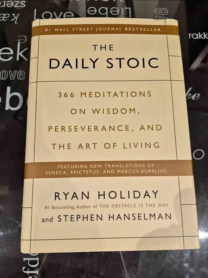 The Daily Stoic Meditations Book
