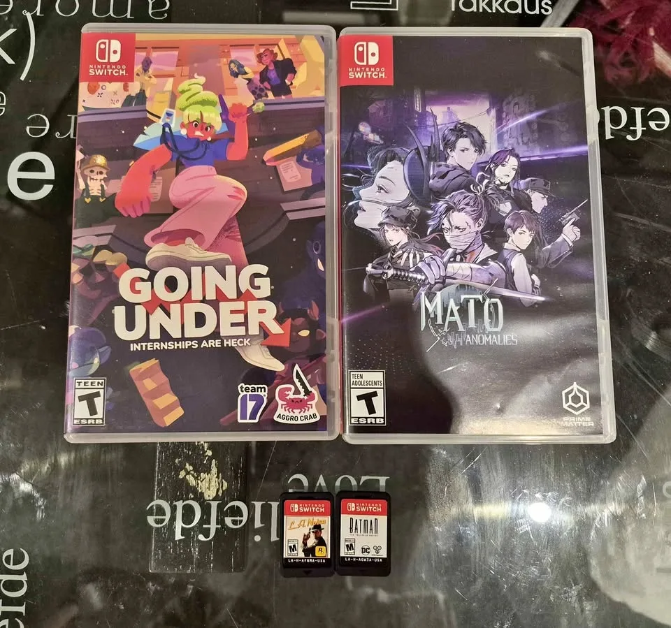 Nintendo Switch Games (Loose and In-Box)