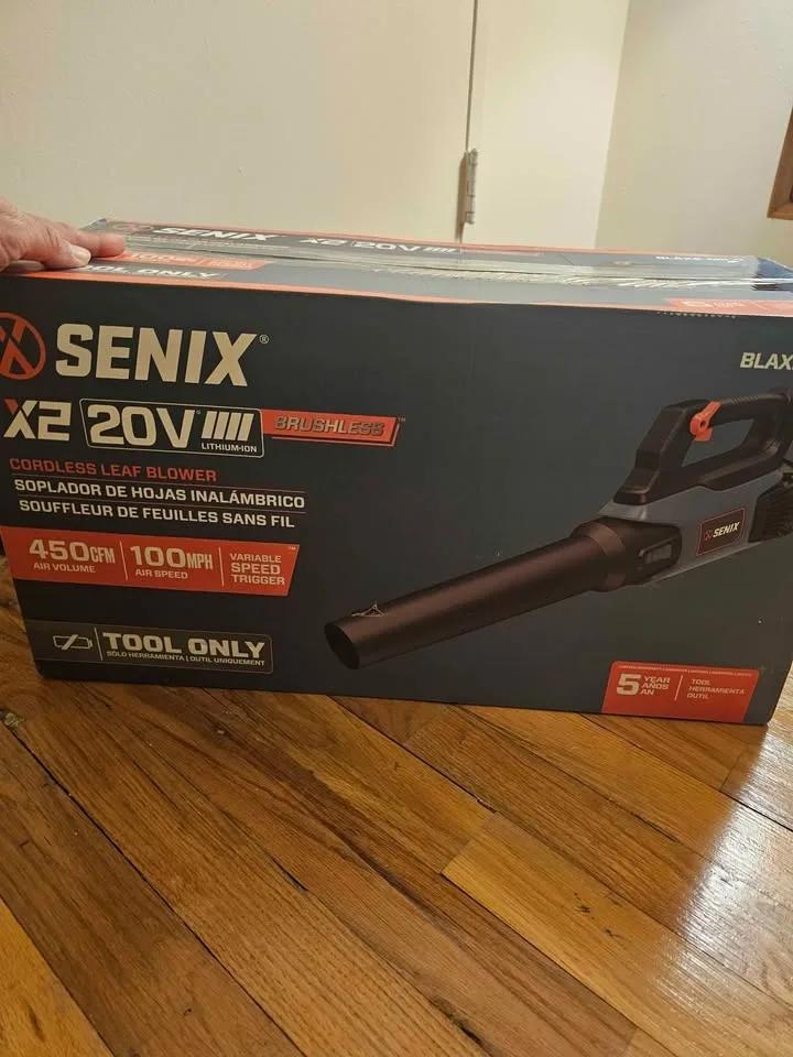 SENIX 20V Max Leaf Blower, Cordless, Brushless image indicator(4)