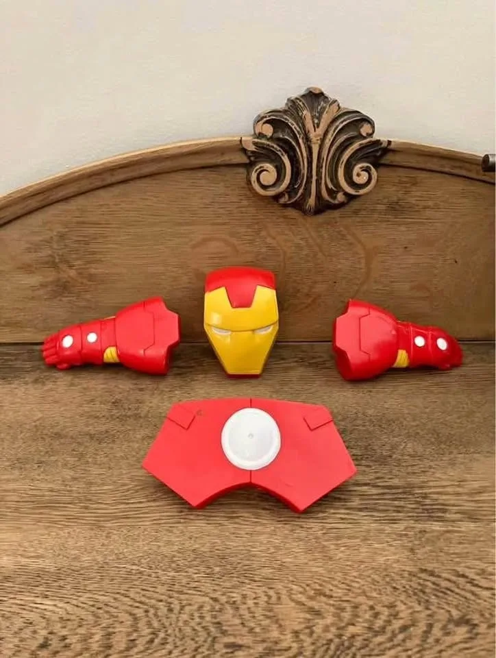 Marvel Iron Man Halloween pumpkin push in